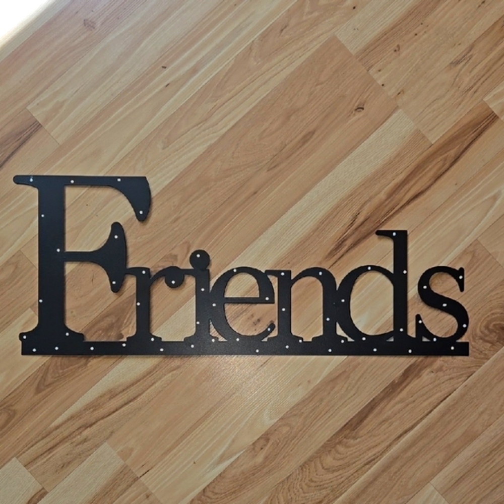 DEMDACO Embellish Your Story metal 'Friends' Wall Word Art